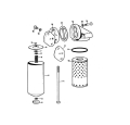 ATJ6998 - Gasket - hydraulic filter housing